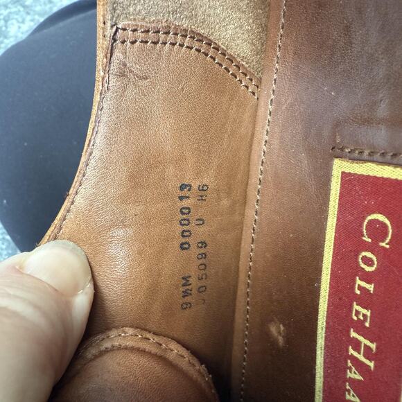 Cole Haan Shoes Mens Size 9.5 Brown Oxford Dress Air Apron Toe Leather main image 10